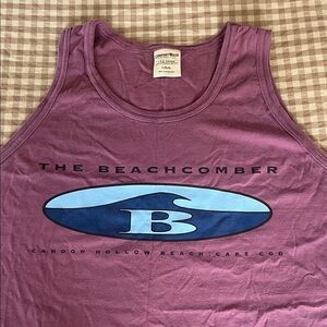 Men’s Purple Beachcomber Tank Top, 100% cotton